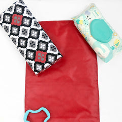 Changing Pad in Royal Ruby Montage