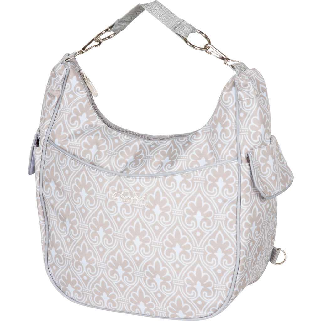 diaper bag convertible in light blue