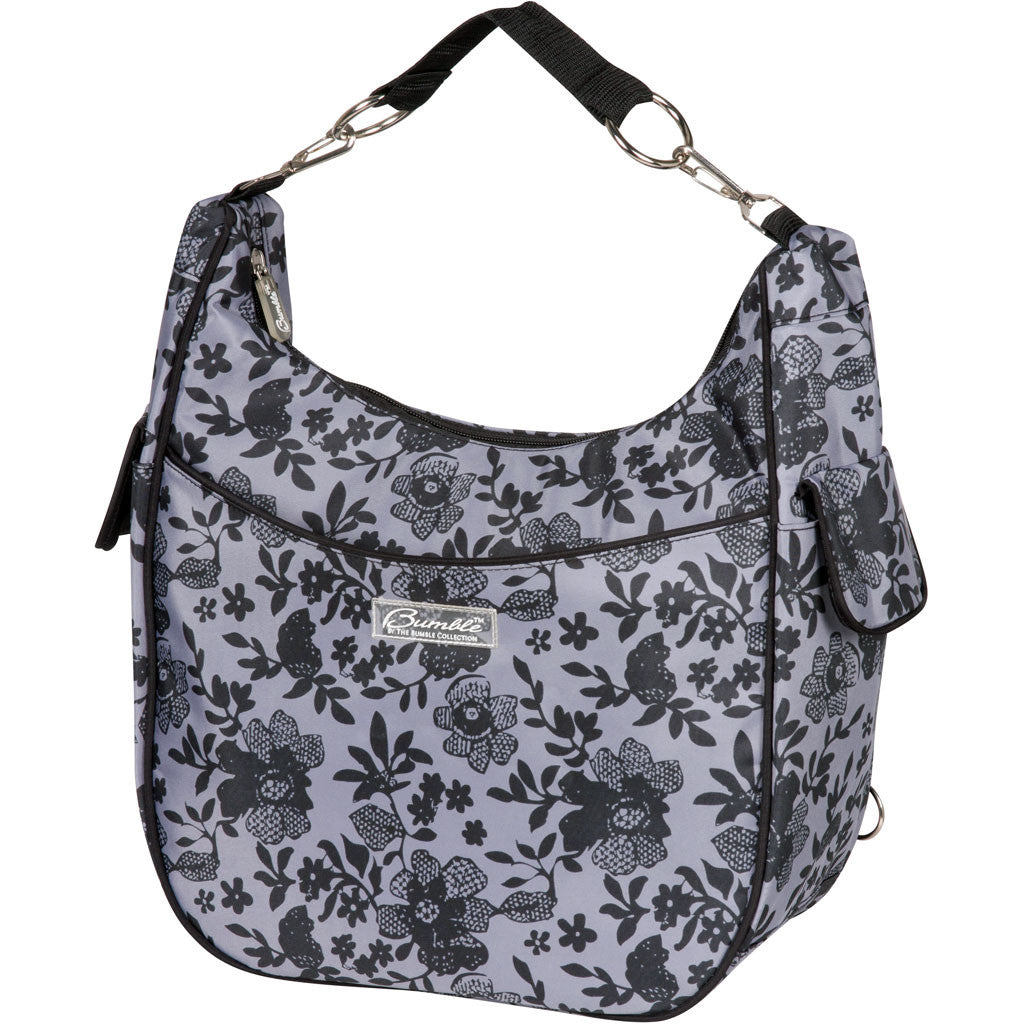 diaper bag convertible in lace
