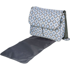 Amber Tote in Sky Blue Montage