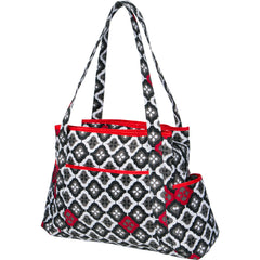diaper bag tote red