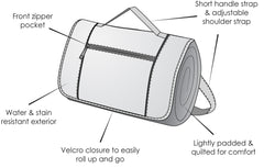 Let's Play Mat in Royal Ruby Montage