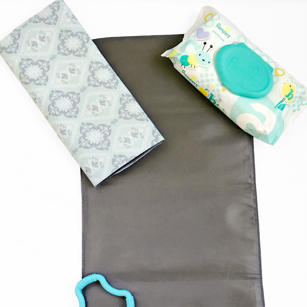Changing Pad in Majestic Mint