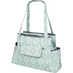 diaper bag tote in mint